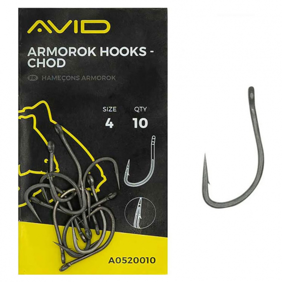 Avid Armorok Chod Barbed dans le groupe Hameçons et terminal tackle / Hameçons / Hameçons specimen l\'adresse Sportfiskeprylar.se (A0520009r)