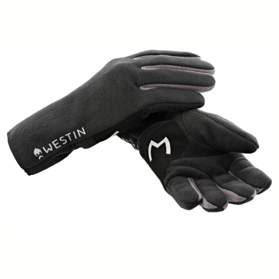 Westin Full Fleece Gloves Carbon Black dans le groupe Habits et chaussures / Habits / Gants l\'adresse Sportfiskeprylar.se (A223-657-Mr)