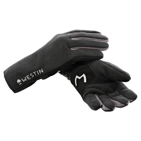 Westin Full Fleece Gloves Carbon Black dans le groupe Habits et chaussures / Habits / Gants l\'adresse Sportfiskeprylar.se (A223-657-Mr)