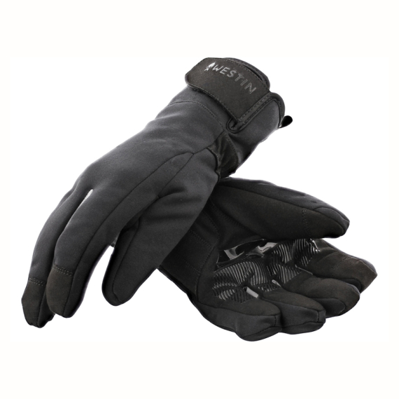 Westin Windster Gloves Carbon Black dans le groupe Habits et chaussures / Habits / Gants l\'adresse Sportfiskeprylar.se (A225-657-Mr)