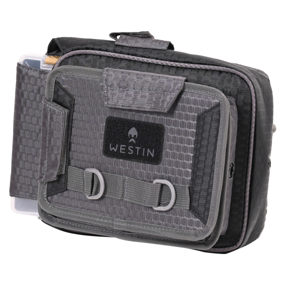 Westin W4 Quick Bag 2 Boxes Small Titanium Black dans le groupe Stockage / Sac de peche / Sacs bandoulière l\'adresse Sportfiskeprylar.se (A240-988-S)