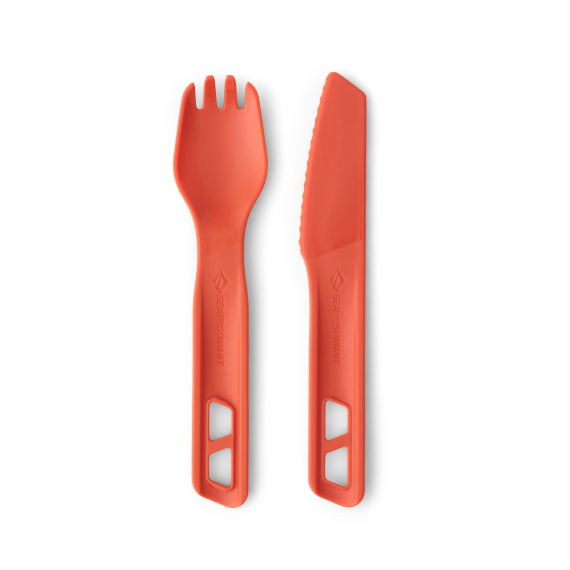 Sea To Summit Passage Cutlery Set 2pcs Orange dans le groupe Loisirs en plein air / Cuisines camping et ustensiles / Couverts et Accessoires l\'adresse Sportfiskeprylar.se (ACK035021-120804)