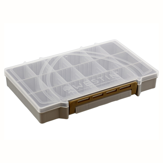 Westin W3 Tackle Box S4 25x16,5x3,6cm dans le groupe Stockage / Boîtes de pêche / Boîtes à leurres l\'adresse Sportfiskeprylar.se (B06-S4-024)