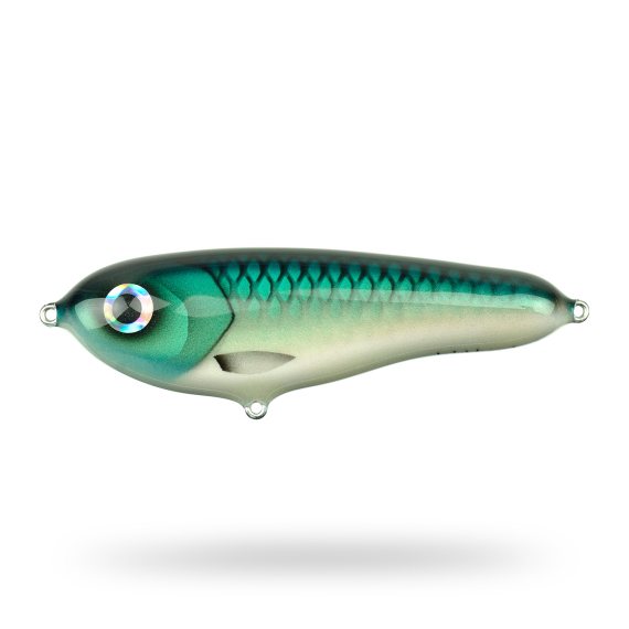 Wolfcreek The Cub 13cm, 60g - Baltic Herring dans le groupe Leurres / Leures fait main / Jerkbaits fait main l\'adresse Sportfiskeprylar.se (CUBCR173)