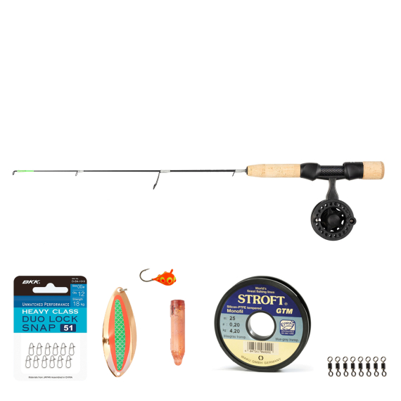 Daiwa Ice Q Rainbow Trout Set dans le groupe Techniques de pêche / Pêche sous la glace / Combos de Pêche sous la glace / Kits jigging sous glace l\'adresse Sportfiskeprylar.se (DAIWAICEQTROUTSET)