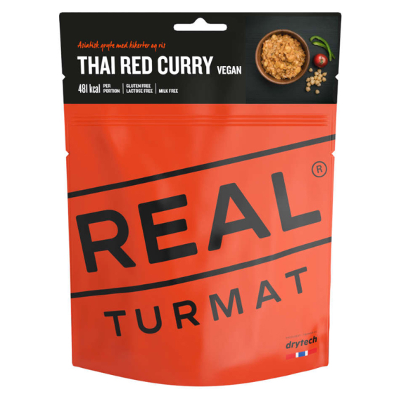 Real Turmat Thai Red Curry dans le groupe Loisirs en plein air / Nourriture camping / Nourriture lyophilisée l\'adresse Sportfiskeprylar.se (DT6016)