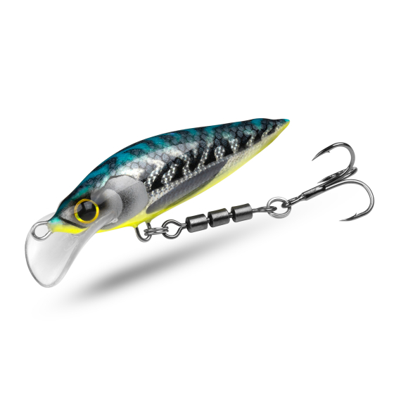 Elfbaits Baby Troll 7,5cm, 6g - Flouroscent Mackerel dans le groupe Leurres / Leures fait main / Crankbaits fait main l\'adresse Sportfiskeprylar.se (EFLBAITBBYT2)