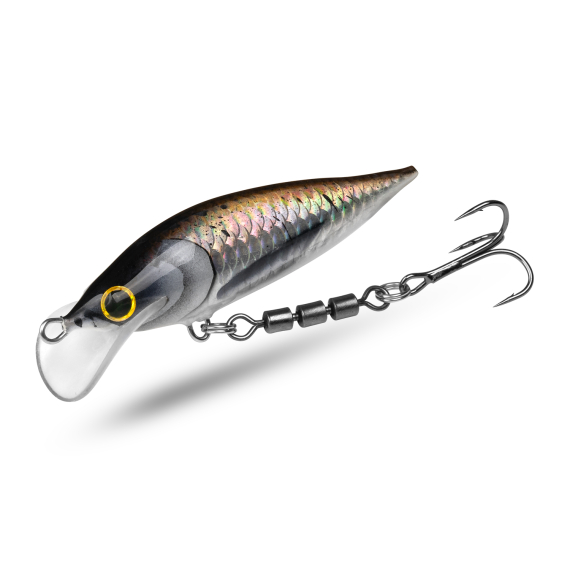 Elfbaits Baby Troll 7,5cm, 6g - Indigo Herring dans le groupe Leurres / Leures fait main / Crankbaits fait main l\'adresse Sportfiskeprylar.se (EFLBAITBBYT8)