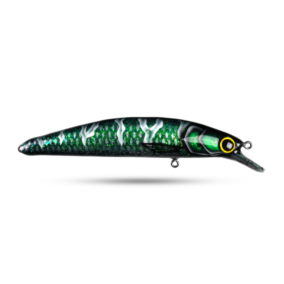 Elfbaits Big Troll 25cm, 160g - Northern Lights dans le groupe Leurres / Leures fait main / Crankbaits fait main l\'adresse Sportfiskeprylar.se (EFLBAITBT1)