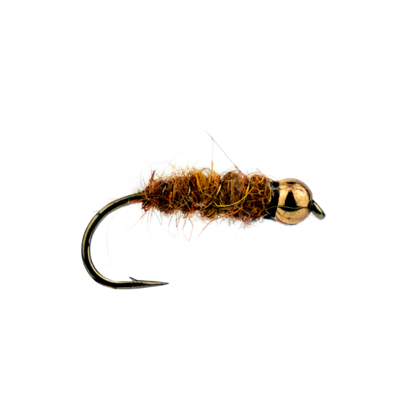 Hares Ear Nymph Orange BH # 12 dans le groupe Leurres / Mouches / Nymphes l\'adresse Sportfiskeprylar.se (F30-1027-12)