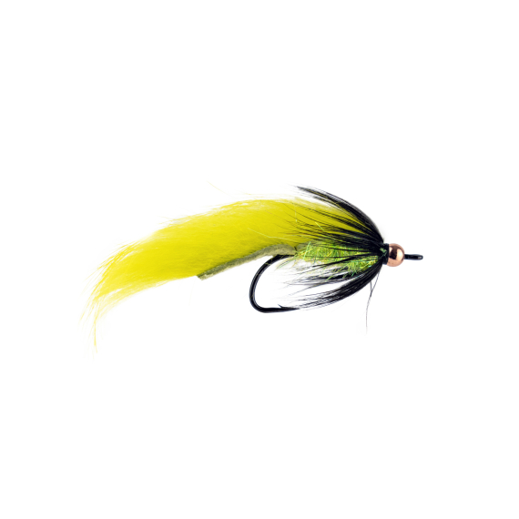 Zonker Yellow BH # 6 dans le groupe Leurres / Mouches / Streamers l\'adresse Sportfiskeprylar.se (F30-1085-6)