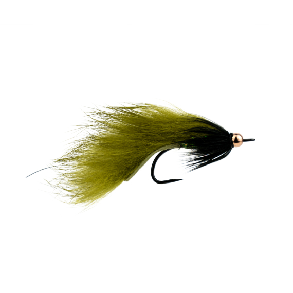 Zonker Olive BH # 6 dans le groupe Leurres / Mouches / Streamers l\'adresse Sportfiskeprylar.se (F30-1086-6)