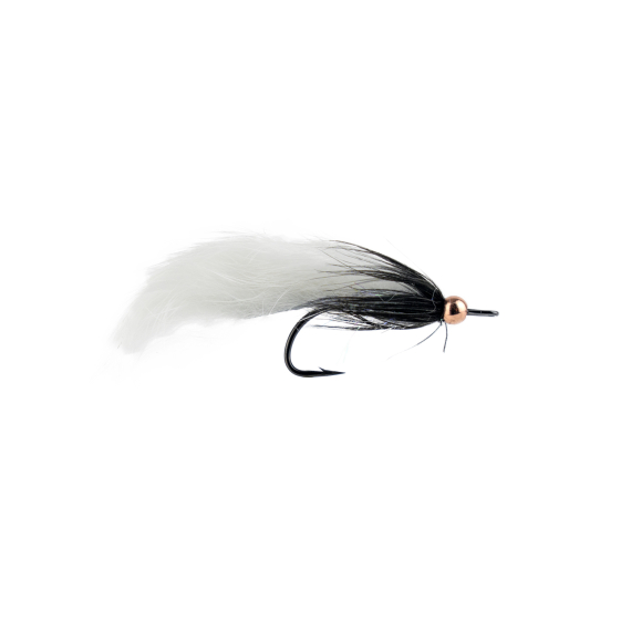 Zonker White BH # 6 dans le groupe Leurres / Mouches / Streamers l\'adresse Sportfiskeprylar.se (F30-1087-6)