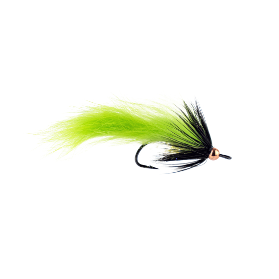 Zonker Chartreuse BH # 6 dans le groupe Leurres / Mouches / Streamers l\'adresse Sportfiskeprylar.se (F30-1088-6)