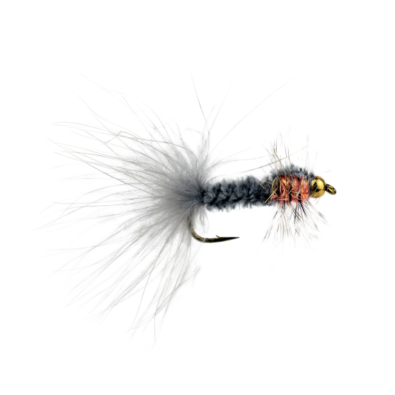 Montana Grey/Orange Streamer BH # 6 dans le groupe Leurres / Mouches / Streamers l\'adresse Sportfiskeprylar.se (F30-1094-6)