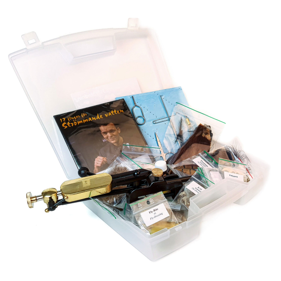 Getting started with fly tying incl. Regent Vice dans le groupe Hameçons et terminal tackle / Fabrication mouche / Kits fabrication mouche l\'adresse Sportfiskeprylar.se (FD714)