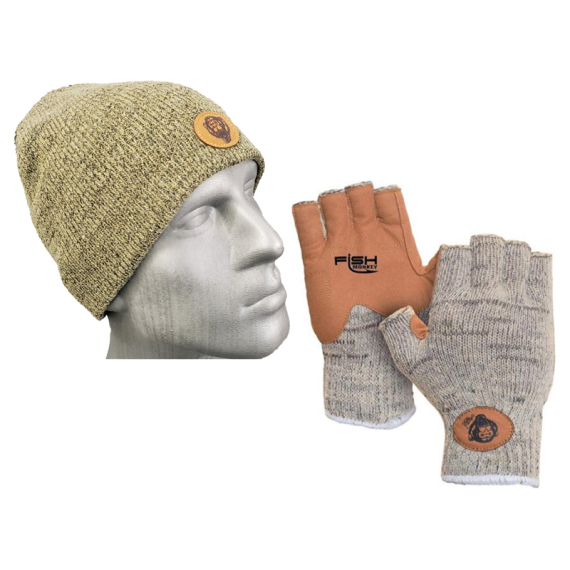 Fish Monkey Glove and Hat Set dans le groupe Habits et chaussures / Habits / Gants l\'adresse Sportfiskeprylar.se (FISHMONKEYGLOVENHAT)