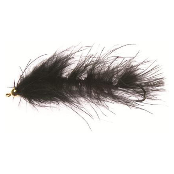 Marabou Worm Black Daiichi 3111 #6 dans le groupe Leurres / Mouches / Streamers l\'adresse Sportfiskeprylar.se (FL24001)