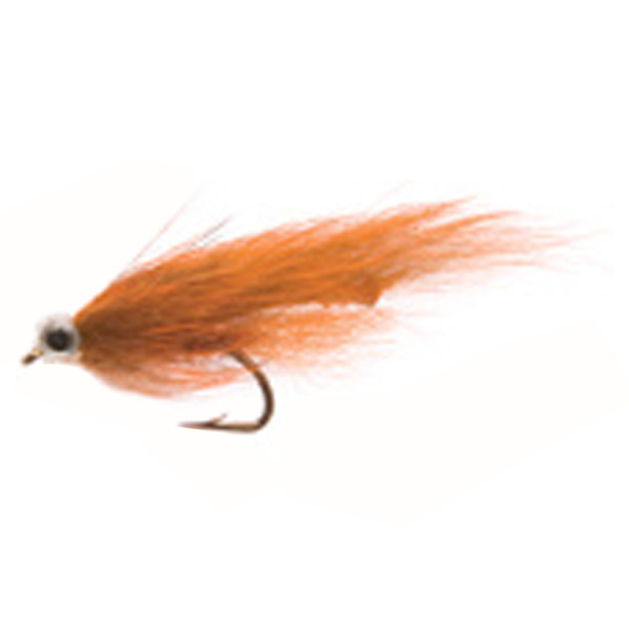 Mini Zonker Farry Brown Daiichi 1560 #8 dans le groupe Leurres / Mouches / Streamers l\'adresse Sportfiskeprylar.se (FL54038)