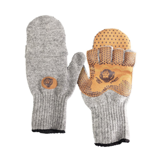 Fish Monkey Wooly Mitten dans le groupe Habits et chaussures / Habits / Gants l\'adresse Sportfiskeprylar.se (FM53-SMr)