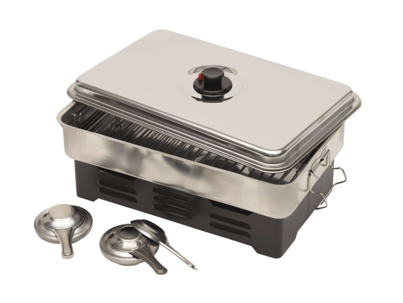 Kinetic Smoker W/2 Burners dans le groupe Loisirs en plein air / Cuisines camping et ustensiles / Fumooir et accessoires / Les Fumoirs l\'adresse Sportfiskeprylar.se (G210-001-055)