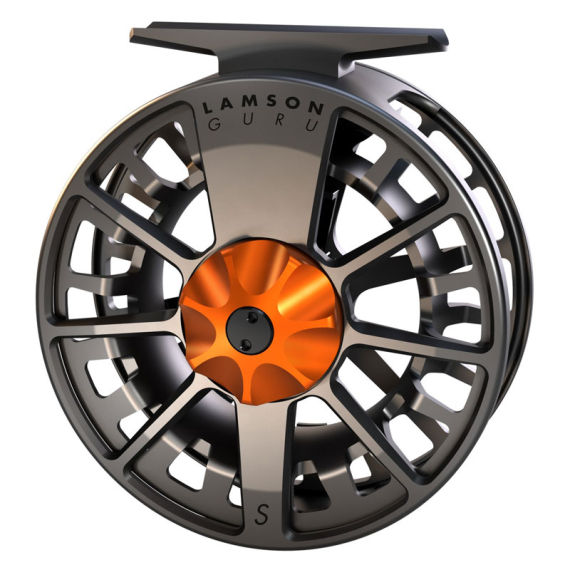 Lamson Guru S-Series Fly Reel Blaze dans le groupe Moulinets / Moulinets mouche et bobines suplémentaires / Moulinets mouche l\'adresse Sportfiskeprylar.se (GS-3PLUSREEL-BLAZEr)