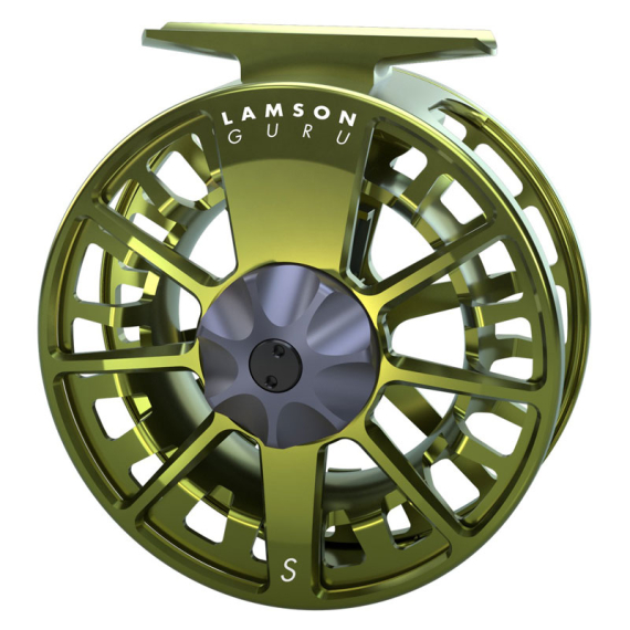 Lamson Guru S-Series Fly Reel Olive Green # 4-6 dans le groupe Moulinets / Moulinets mouche et bobines suplémentaires / Moulinets mouche l\'adresse Sportfiskeprylar.se (GS-5PLUSREEL-OG)