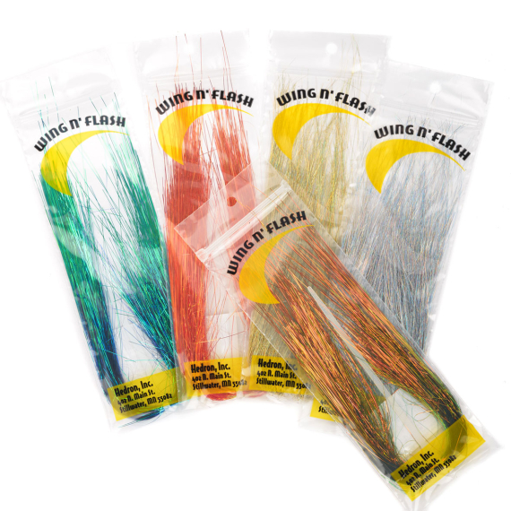 Wing\'n Flash dans le groupe Hameçons et terminal tackle / Fabrication mouche / Matériel fabrication mouche / Flash et syntétiques l\'adresse Sportfiskeprylar.se (H-WN67r)