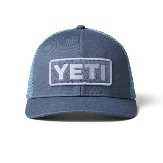 Yeti Logo Badge Trucker Hat Indigo dans le groupe Habits et chaussures / Casquettes et chapeaux / Casquettes / Casquettes trucker l\'adresse Sportfiskeprylar.se (H007I)