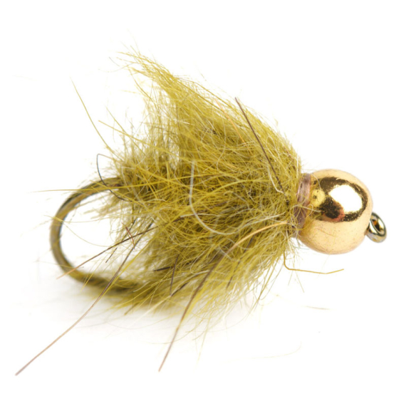 GH Hares Ear - olive # 10 dans le groupe Leurres / Mouches / Nymphes l\'adresse Sportfiskeprylar.se (HF0002-10)