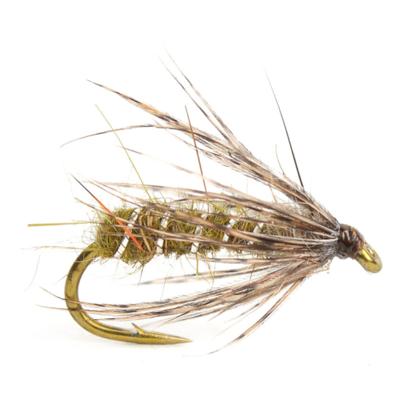 Johnsonpuppan Brown size 12 dans le groupe Leurres / Mouches / Nymphes l\'adresse Sportfiskeprylar.se (HF0066-12)