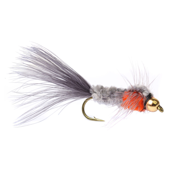 GH Montana Grey/Orange streamer size 8 dans le groupe Leurres / Mouches / Streamers l\'adresse Sportfiskeprylar.se (HF0193-8)