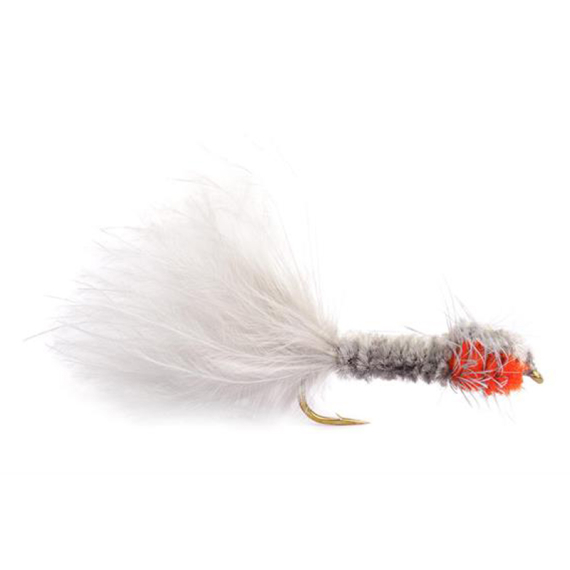 Montana Grey/Orange streamer size 8 dans le groupe Leurres / Mouches / Streamers l\'adresse Sportfiskeprylar.se (HF0196-8)