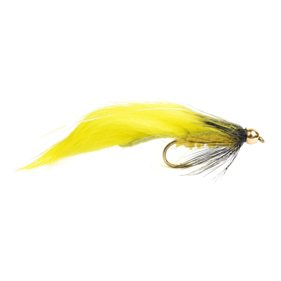 Zonker Yellow/Black Streamer size 8 dans le groupe Leurres / Mouches / Streamers l\'adresse Sportfiskeprylar.se (HF0213-8)