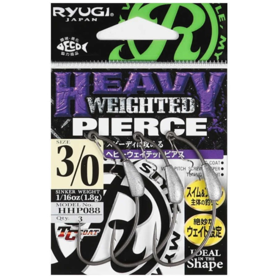 Ryugi Weighted Pierce dans le groupe Hameçons et terminal tackle / Hameçons / Hameçons texans l\'adresse Sportfiskeprylar.se (HWP042r)