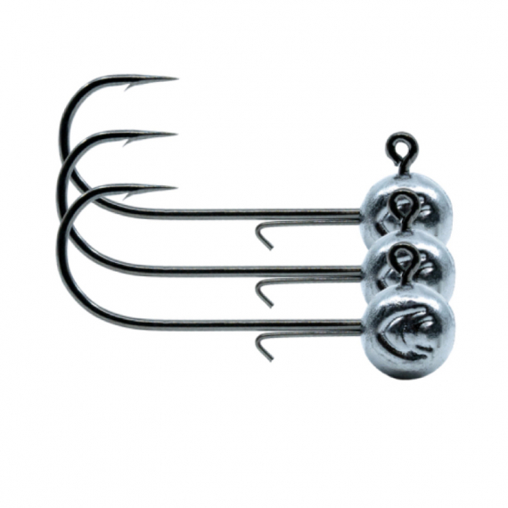 Slimline Head 20g - 4/0 (3-pack) dans le groupe Hameçons et terminal tackle / Têtes plombées / Têtes plombées rondes l\'adresse Sportfiskeprylar.se (J6920-040)