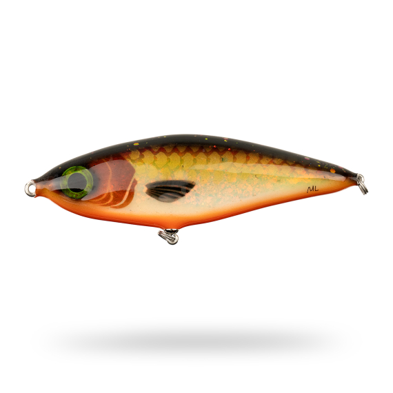 Mälaren Lures Loner 18cm, 100g - Red Brown Snapper dans le groupe Leurres / Leures fait main / Jerkbaits fait main l\'adresse Sportfiskeprylar.se (MLL18-4)