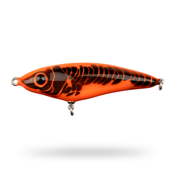 Mälaren Lures Loner Mini 13cm, 60g - Hot Lava dans le groupe Leurres / Leures fait main / Jerkbaits fait main l\'adresse Sportfiskeprylar.se (MLLM13-2)