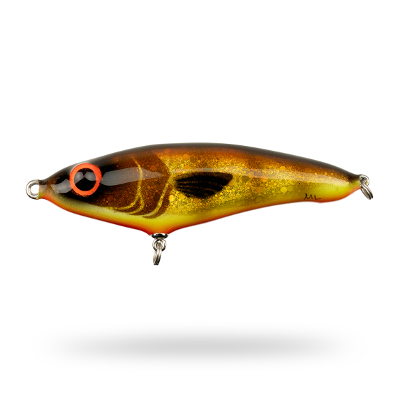 Mälaren Lures Loner Mini 13cm, 60g - Brown Trout dans le groupe Leurres / Leures fait main / Jerkbaits fait main l\'adresse Sportfiskeprylar.se (MLLM13-3)