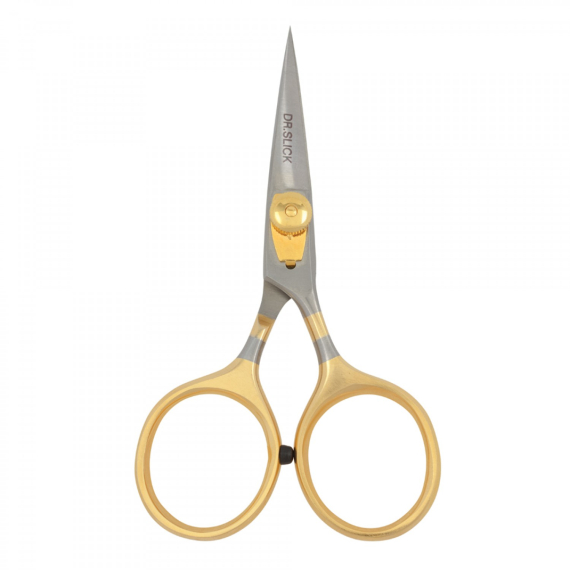 DR Slick Hair Razor Scissor 4 1/2\'\' Straight - Adjustable Tension dans le groupe Outils et accessoires / Pinces et ciseaux / Ciseaux et coupe-fils l\'adresse Sportfiskeprylar.se (NFD635-SR45G)