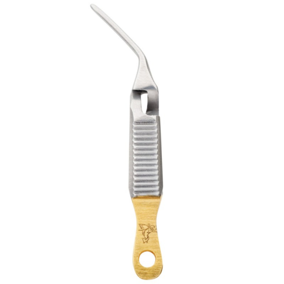 DR Slick Extra-Hand Fly Tweezer 2 1/2\'\' Self Closing - Curved dans le groupe Hameçons et terminal tackle / Fabrication mouche / Outils fabrication mouche / Autres matériel fabrication mouche l\'adresse Sportfiskeprylar.se (NFD682-FEX)