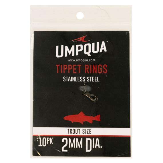 Umpqua Tippet Ring Standard 2mm 10-pack dans le groupe Hameçons et terminal tackle / Leaders et Bas de ligne / Bas de ligne / Bas de ligne mouche l\'adresse Sportfiskeprylar.se (NFD9384)