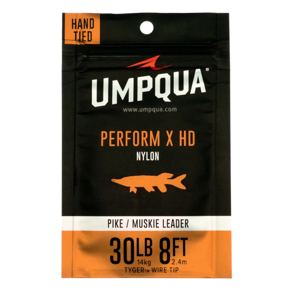 Umpqua Perform X Pike Leader w/Tyger Wire Tip 8ft 30lb dans le groupe Hameçons et terminal tackle / Leaders et Bas de ligne / Bas de ligne préfaits / Queues de rat l\'adresse Sportfiskeprylar.se (NFD9389)