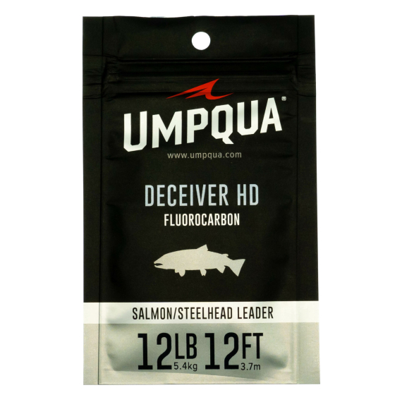 Umpqua Deceiver HD Salmon & Steelhead Fluorocarbon Leader 12ft dans le groupe Hameçons et terminal tackle / Leaders et Bas de ligne / Bas de ligne préfaits / Queues de rat l\'adresse Sportfiskeprylar.se (NFD9392-8lbr)