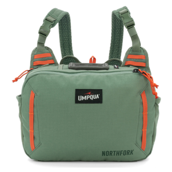 Umpqua Northfork Chest Pack - Pine dans le groupe Stockage / Sacs de pêche / Packs poitrine l\'adresse Sportfiskeprylar.se (NFD9409-Pine)