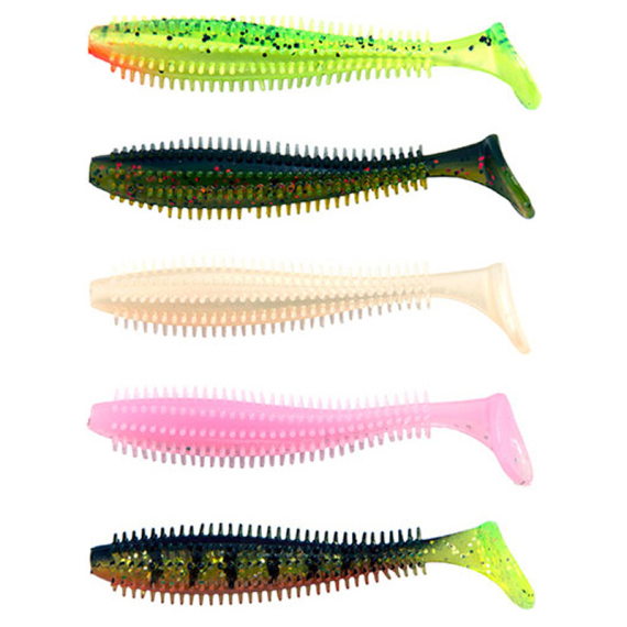 Fox Rage Spikey UV mixed colours 5-pack dans le groupe Leurres / Kits leurres l\'adresse Sportfiskeprylar.se (NMC016r)