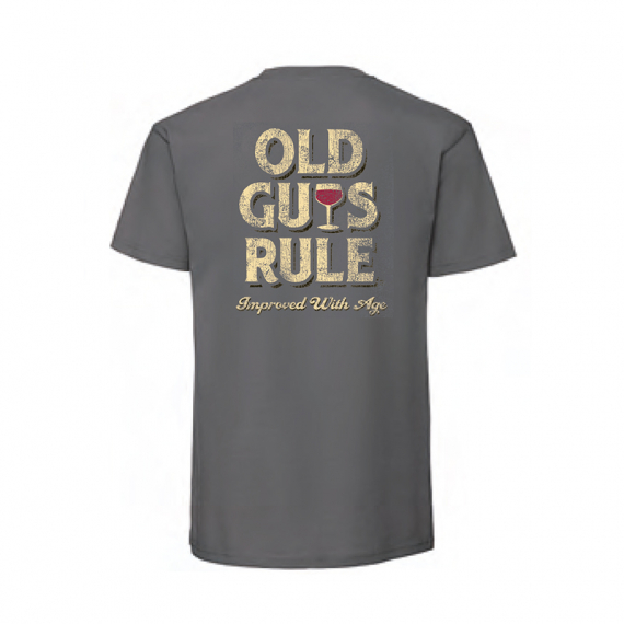 Old Guys Rule - Improved With Age Charcoal dans le groupe Habits et chaussures / Habits / T-shirts l\'adresse Sportfiskeprylar.se (OG760-CHr)