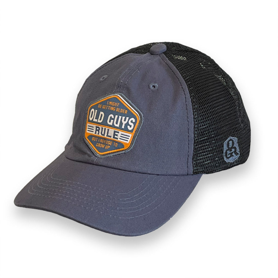 Old Guys Rule Getting Older dans le groupe Habits et chaussures / Casquettes et chapeaux / Casquettes / Casquettes trucker l\'adresse Sportfiskeprylar.se (OGR2200)