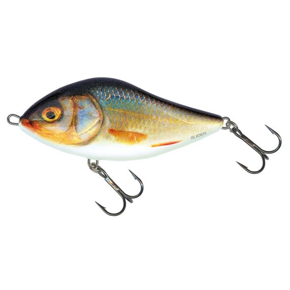 Salmo Slider 10cm, 36g Floating - Real Roach dans le groupe Leurre de la peche / swimbait, big bait / Swimbaits durs l\'adresse Sportfiskeprylar.se (QSD021)