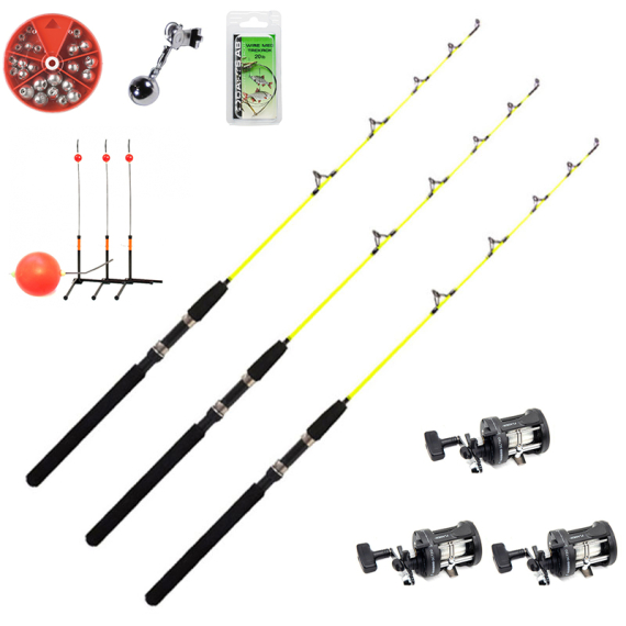 Fladen Ice Pike Starterkit 3-Pack dans le groupe Techniques de pêche / Pêche sous la glace / Combos de Pêche sous la glace / Kits pêche sous glace l\'adresse Sportfiskeprylar.se (READY-TO-FISHICEPIKE)